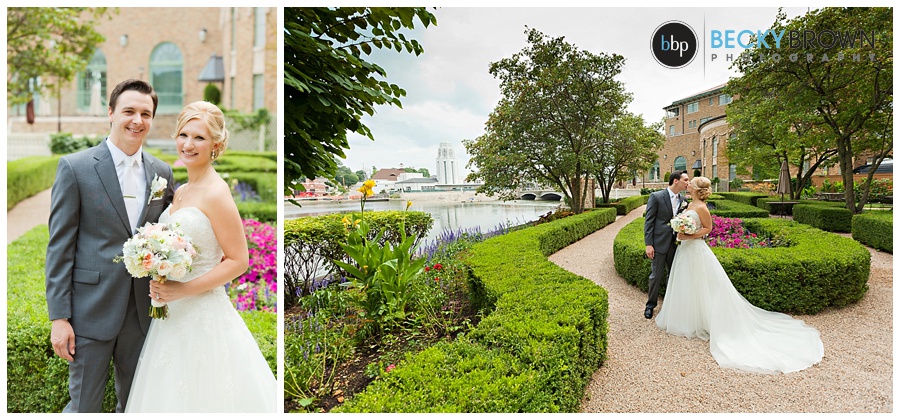 hotel baker rose garden wedding