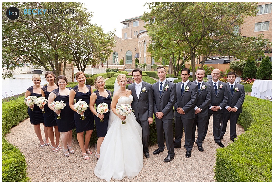 St. Charles wedding hotel baker illinois