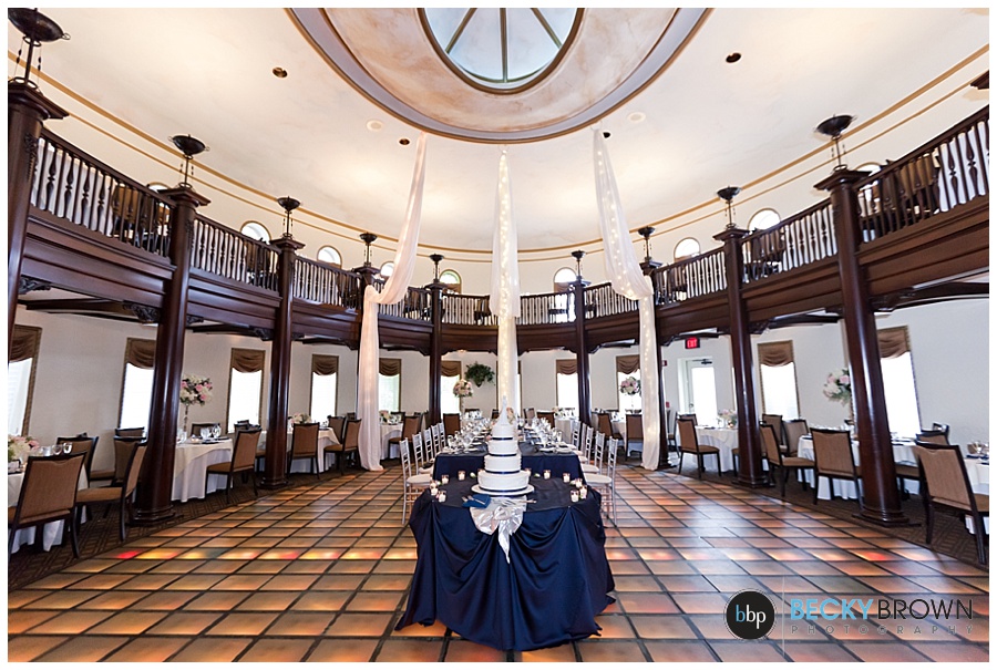Hotel Baker wedding reception