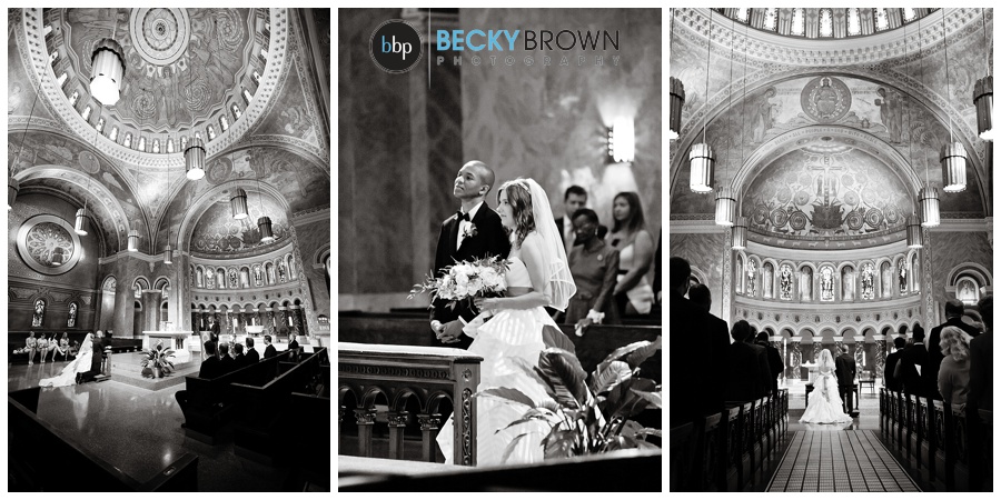wedding at st. Clement