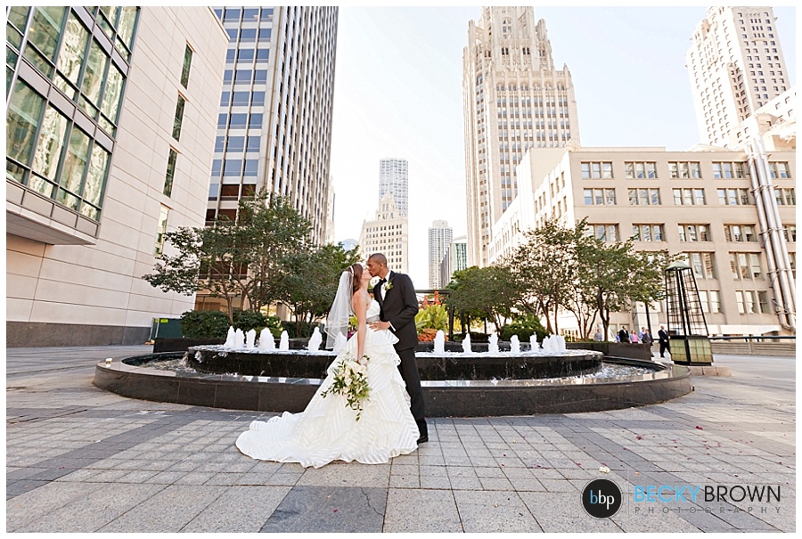 Downtown chicago wedding