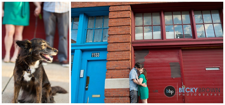 Fulton Market engagement photo
