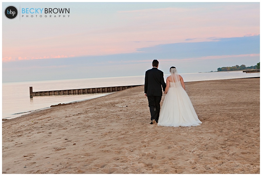 Kenilworth beach wedding chicago