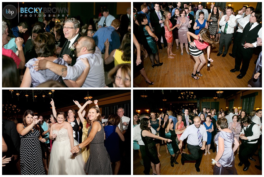 Kenilworth club wedding reception