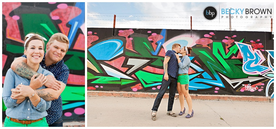 offbeat chicago engagement session