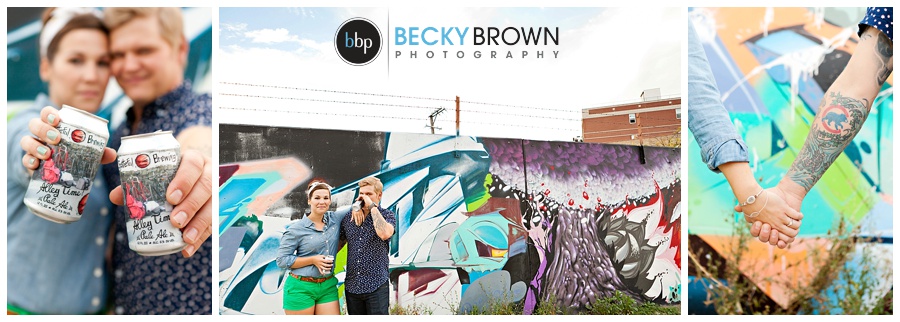 engagement photos with tatoos
