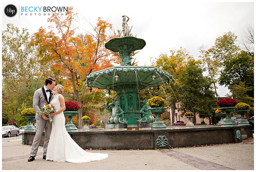 Downtown Madison Indiana wedding