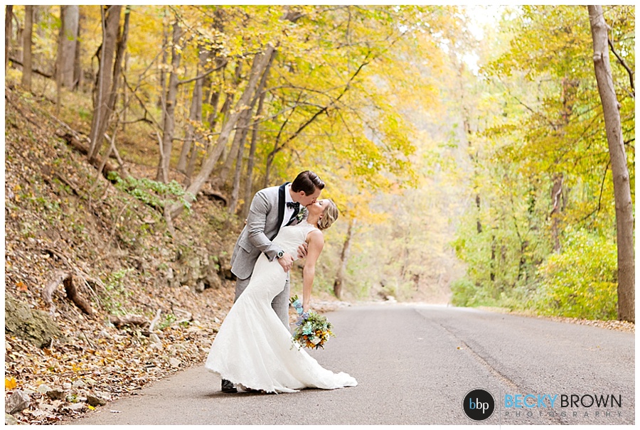 Clifty Falls State Park wedding