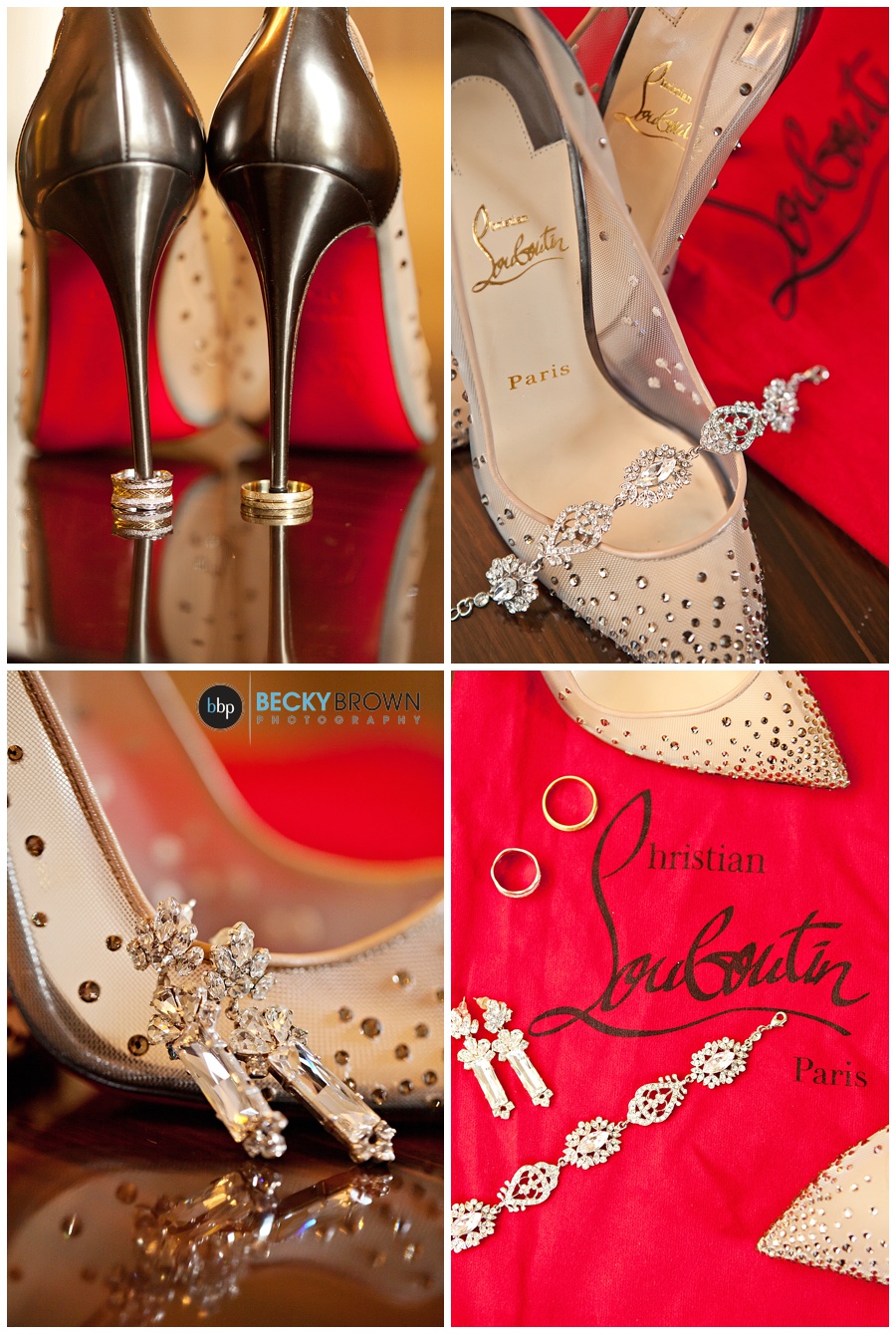 Louboutin wedding shoes
