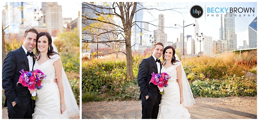 Millenium Park wedding photos