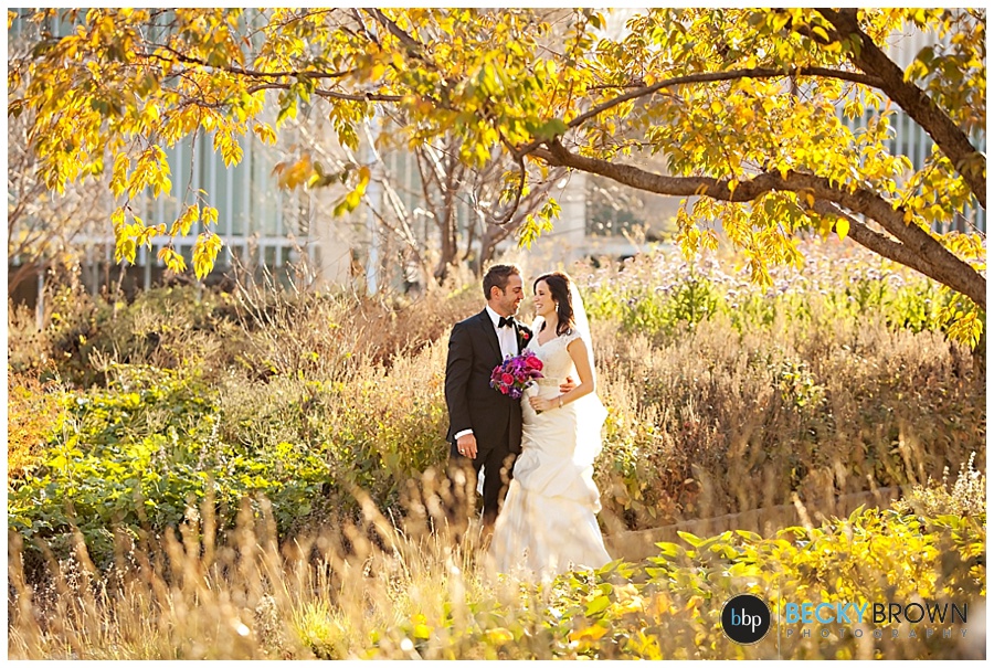 Downtown Chicago wedding photos