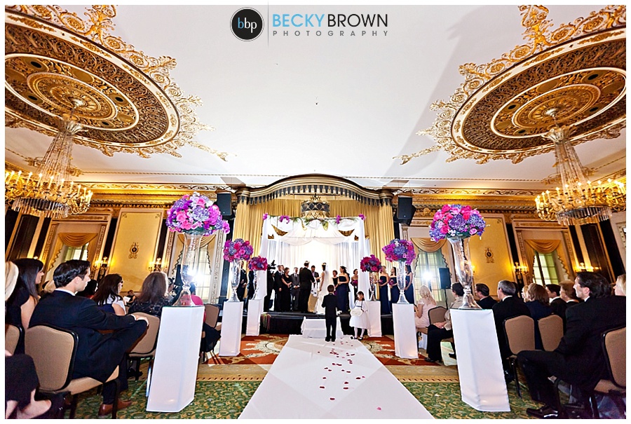 Wedding at Palmer House Chicago