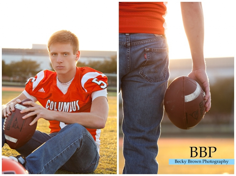 Football Senior photos