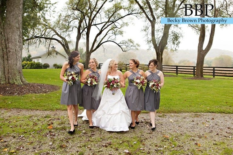 grey bridesmaids dresses