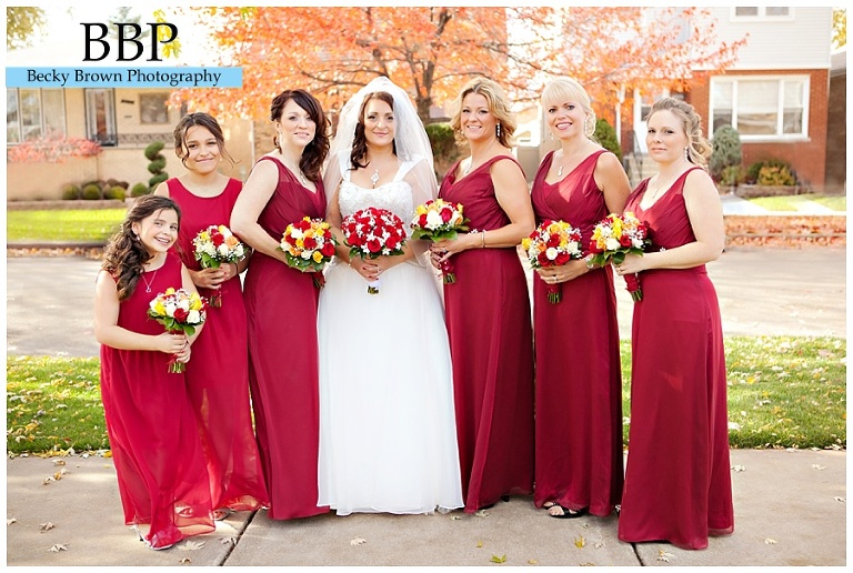long red bridesmaids dresses
