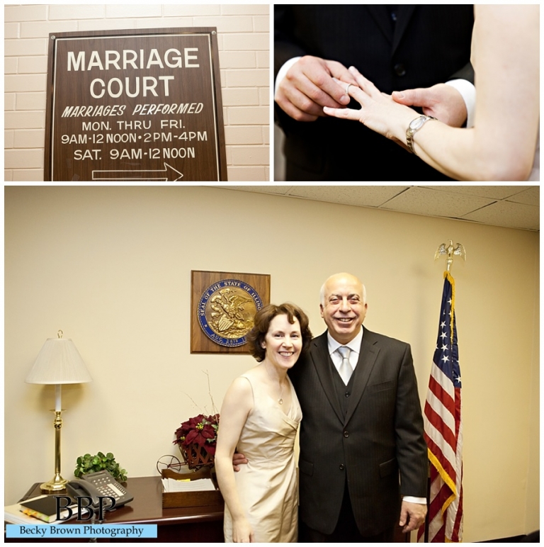 Chicago intimate wedding photographer