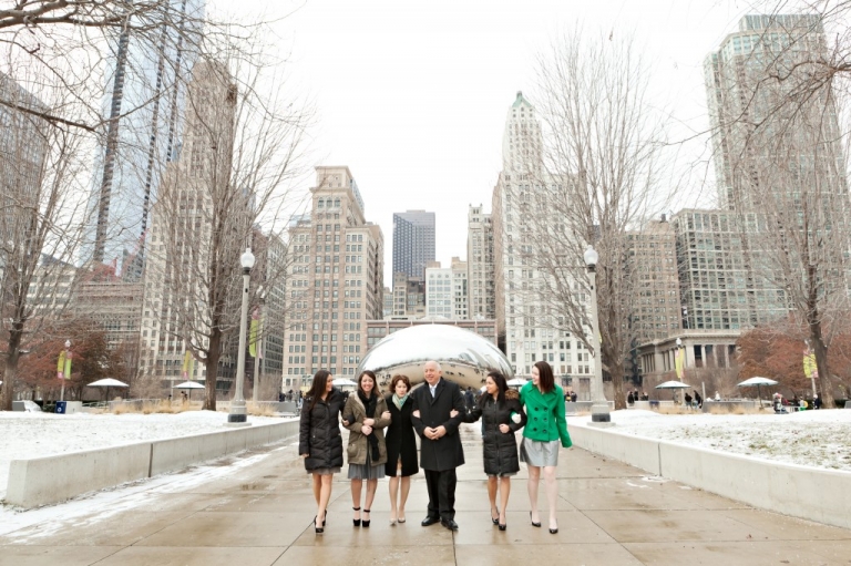 Chicago intimate wedding photographer